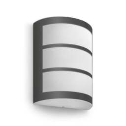 Philips Python Integrated LED Outdoor Wall Light, Cool White - thumbnail 2