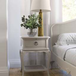 Willis and Gambier Etienne 1 Drawer Bedside Table Chest - thumbnail 1