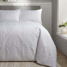 Serene Avery Stripe Duvet Cover and Pillowcase Set - thumbnail 1