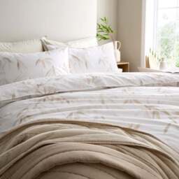 Hale 100% Organic Cotton 200 Thread Count Duvet Cover & Pillowcase Set - thumbnail 6
