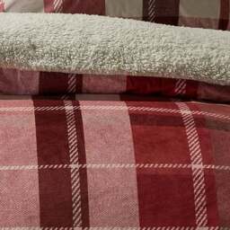 Mulford Check Duvet Cover & Pillowcase Set - thumbnail 3