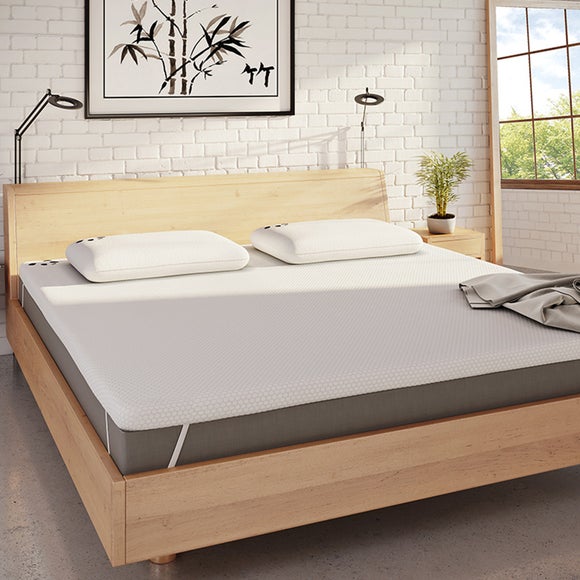 Panda Bamboo Memory Foam Mattress Topper - image 1