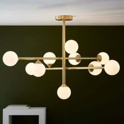Vogue Willis Art Deco 10 Light Adjustable Pendant Light