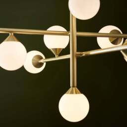 Vogue Willis Art Deco 10 Light Adjustable Pendant Light - thumbnail 2