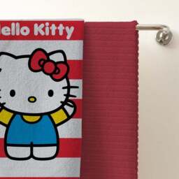 Hello Kitty Cheeky 100% Cotton Towel - thumbnail 3