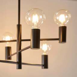 Return - Vogue Forsan 6 Light Semi Flush Ceiling Light - thumbnail 5