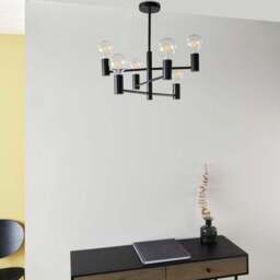 Return - Vogue Forsan 6 Light Semi Flush Ceiling Light - thumbnail 4