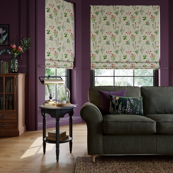 Moorland Cotton Linen Made to Measure Roman Blind - image 1