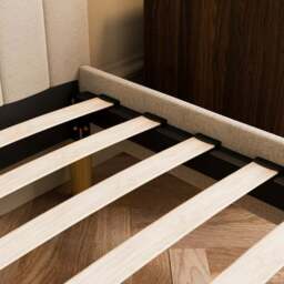 Brandon Chenille Bed Frame - thumbnail 4