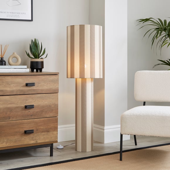 Beatrice Striped Floor Lamp - image 1