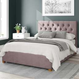 Olivier Plush Velvet Ottoman Bed Frame - thumbnail 1