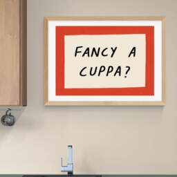 East End Prints Fancy a Cuppa Print - thumbnail 1
