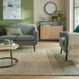 Novis Herringbone Jute Flatweave Rug - thumbnail 1