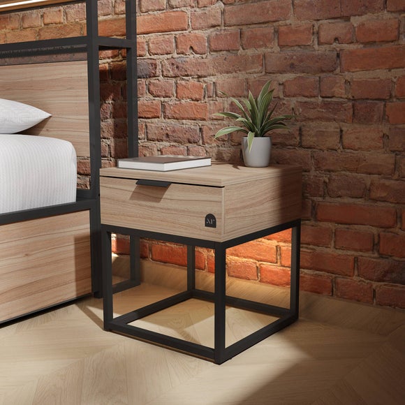 XR Living Denver Bedside Table with App Controlled LED Lights - image 1