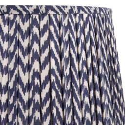 Vienna Chevron Mushroom Pleat Lamp Shade - thumbnail 4