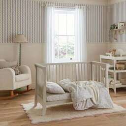 CuddleCo Clara Mini Cot Bed, Cashmere - thumbnail 4