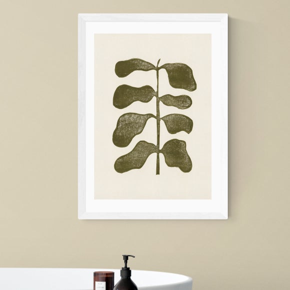 East End Prints Linocut Branch Print - image 1