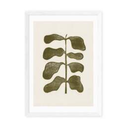 East End Prints Linocut Branch Print - thumbnail 2
