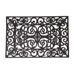 Fallen Fruits Large Rectangle Rubber Doormat