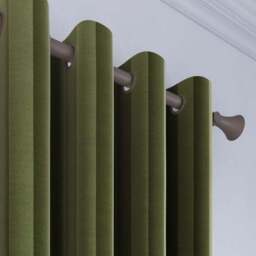 Elements Velvet Stripe Made to Measure Curtains - thumbnail 3