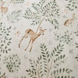 Forest Animals 100% Cotton Duvet Cover & Pillowcase Set - thumbnail 4