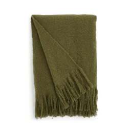 Brushed Boucle Throw Blanket - thumbnail 2