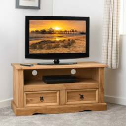 "Corona 2 Drawer TV Unit for TVs up to 42"""
