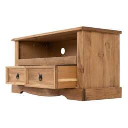 "Corona 2 Drawer TV Unit for TVs up to 42""" - thumbnail 2