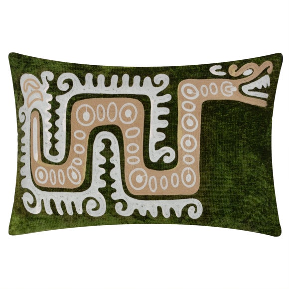 Dynasty Dragon Rectangular Cushion - image 1