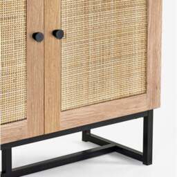 Hollis Tall Bookcase, Oak - thumbnail 6