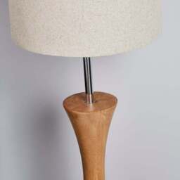 Sala Mango Wood Floor Lamp - thumbnail 3