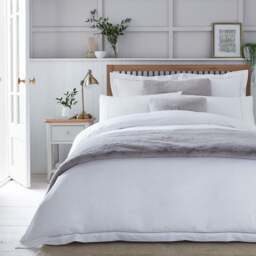 Dorma Purity Faux Fur Grey Bedspread - thumbnail 1