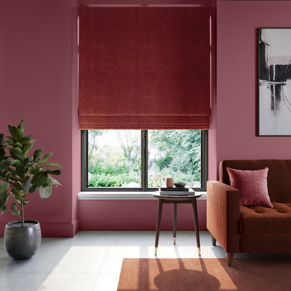 Textured Chenille Made To Measure Roman Blind - image 1