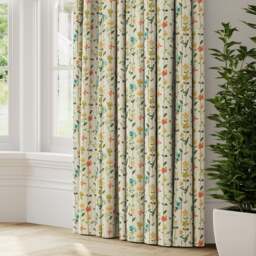 Woodland Floral Made to Measure Curtains - thumbnail 1