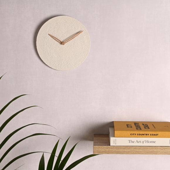 Interval Dapple Texture Porcelain Wall Clock - image 1