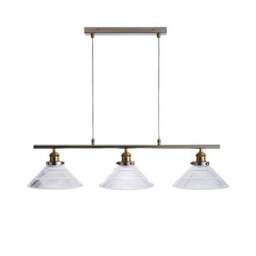 Logan 3 Light Diner Ceiling Light - thumbnail 5