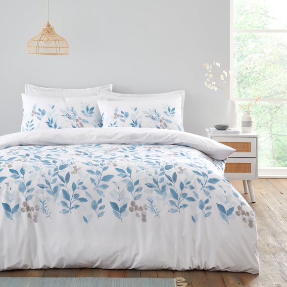 Abeny Leaves Cotton TENCEL Duvet Cover & Pillowcase Set - image 1