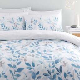 Abeny Leaves Cotton TENCEL Duvet Cover & Pillowcase Set - thumbnail 2