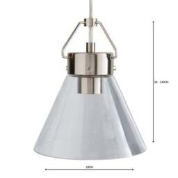 Delavin Glass Pendant Light - thumbnail 5