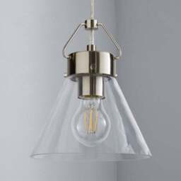Delavin Glass Pendant Light - thumbnail 2