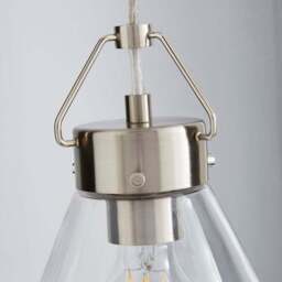 Delavin Glass Pendant Light - thumbnail 3