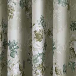 Darla Floral Eyelet Curtains - thumbnail 3