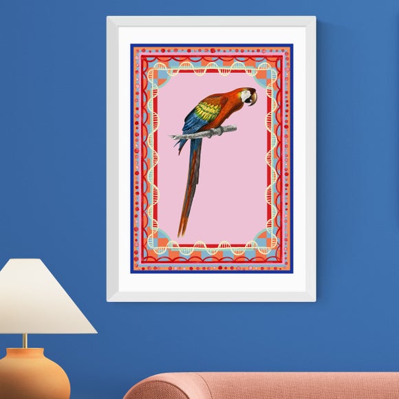 East End Prints Birdframe Macaw Print - image 1