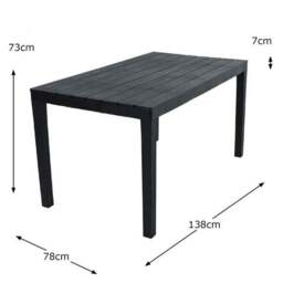 Trabella Roma Rectangular Table - thumbnail 5