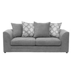 Washington Brushed Chenille 3 Seater Sofa - thumbnail 2
