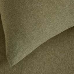 Elements 100% Cotton Jersey Plain Standard Pillowcase Pair - thumbnail 4