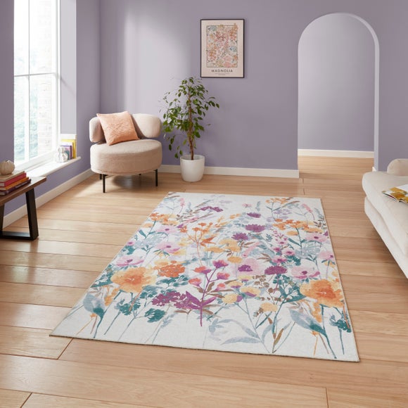 Catherine Lansfield Country Floral Rug - image 1