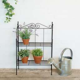 Fallen Fruits 2 Tier Folding Etagere Plant Stand - thumbnail 1