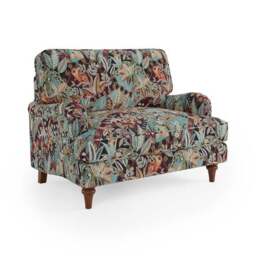 Beatrice II Jacquard Nature's Exhibitionists Snuggle Chair - thumbnail 6