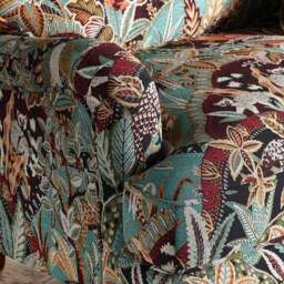 Beatrice II Jacquard Nature's Exhibitionists Snuggle Chair - thumbnail 3